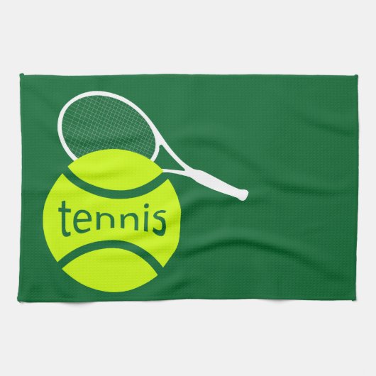 Tennismannschaft Küchentuch (Horizontal)
