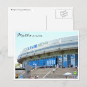 Tennismelbourne Postkarte (Vorne/Hinten)