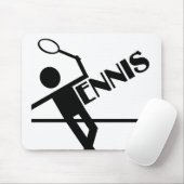 Tennismousepad, personalisieren mousepad (Mit Mouse)