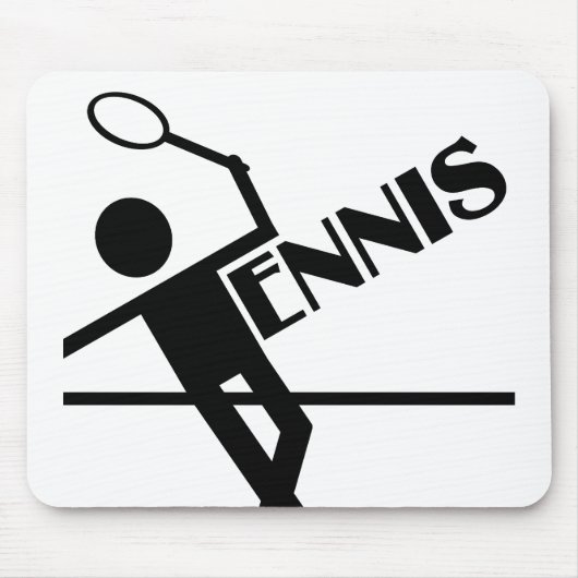 Tennismousepad, personalisieren mousepad (Vorne)
