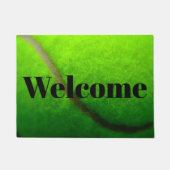 Tennismuster-Fußmatte Fußmatte (Vorderseite)