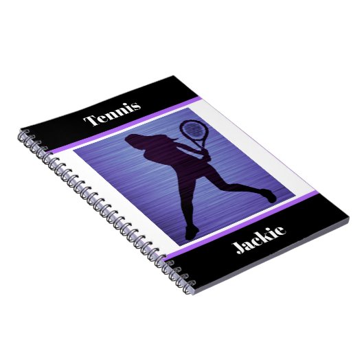 TennisNotebook Notizblock (Rechte Seite)