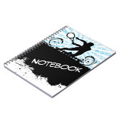 TennisNotebook Notizblock (Linke Seite)