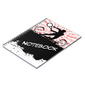 TennisNotebook Notizblock (Linke Seite)