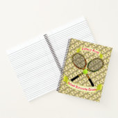 TennisNotebook Notizblock (Innenseite)