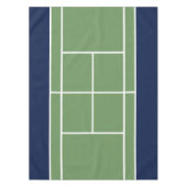 Tennispiel-Tischdecke Tischdecke (Vorderseite)