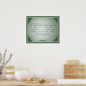 Tennisplakat mit Zitat 003 Poster (Küche)