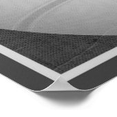 Tennisplakat mit Zitat 014 Poster (Ecke)