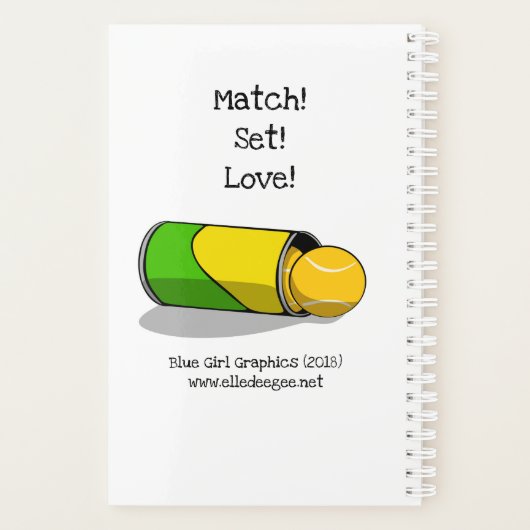 Tennisplaner Planer (Rückseite)