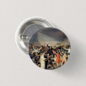 Tennisplatz Button (Vorne & Hinten)