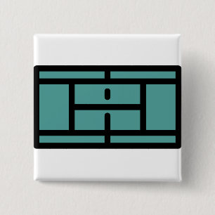 Tennisplatz Button