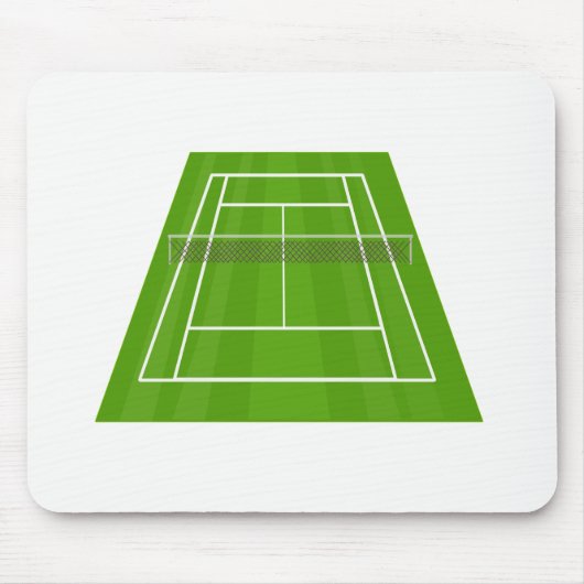 Tennisplatz Mousepad (Vorne)