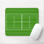 Tennisplatz Mousepad (Mit Mouse)