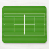 Tennisplatz Mousepad (Vorne)