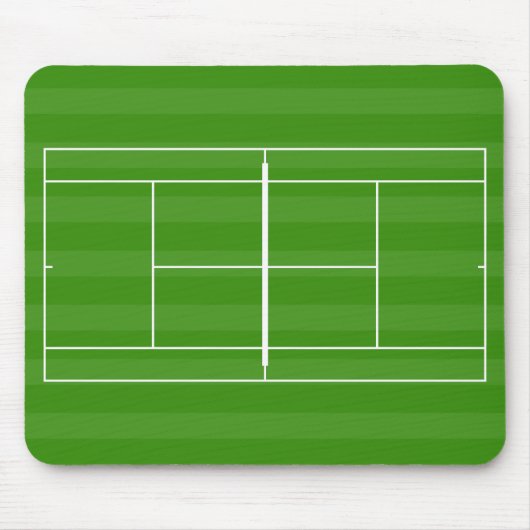 Tennisplatz Mousepad (Vorne)
