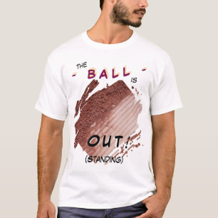 Tennisplatz OUT (Stehender T - Shirt) T-Shirt