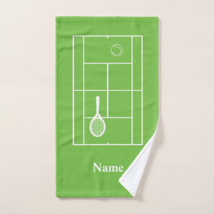 Tennisplatz Personalisiert Tennis Handtuch