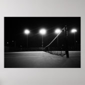 Tennisplatz Poster (Vorne)