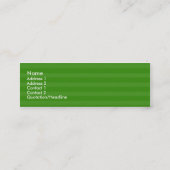 Tennisplatz u. Tennisball Mini Visitenkarte (Rückseite)