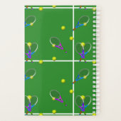 Tennisplatz und Tennisplätze Planer (Rückseite)