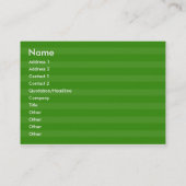 Tennisplatz Visitenkarte (Rückseite)