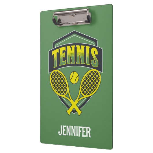 Tennisplätze für Tennisliebhaber Klemmbrett (Links)