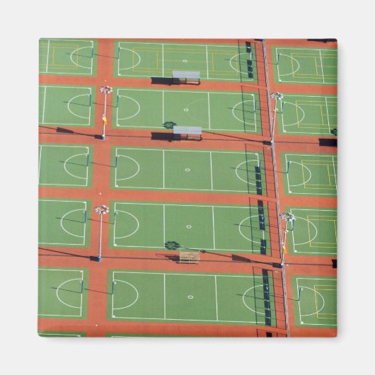 Tennisplätze mit Luft Magnet (Vorne)