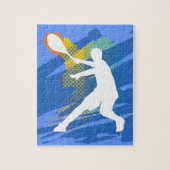 Tennispuzzle - Kindergeschenk für Spieler und Fans Puzzle (Vertikal)