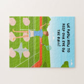 Tennispuzzles für Tennisspieler Puzzle (Horizontal)