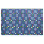 Tennisrackets & Balls Muster Stoff (Fat Quarter (45,7 x 55,9 cm))