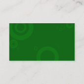 Tennisringe Visitenkarte (Rückseite)