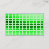 Tennisschläge Visitenkarte (Rückseite)