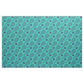 Tennisschläger auf minzem Hintergrund Stoff (Fat Quarter (45,7 x 55,9 cm))