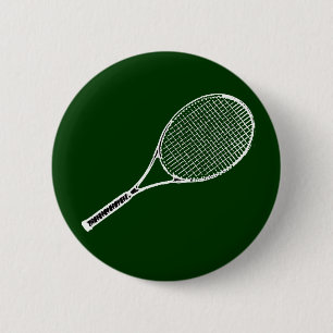 Tennisschläger Button