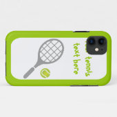 Tennisschläger Case-Mate iPhone Hülle (Rückseite (Horizontal))