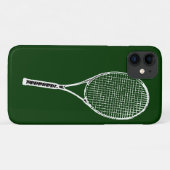 Tennisschläger Case-Mate iPhone Hülle (Rückseite (Horizontal))