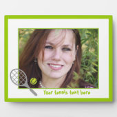 Tennisschläger Fotoplatte (Vorderseite)