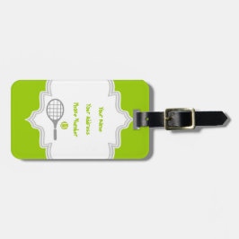 Tennisschläger Gepäckanhänger