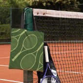 Tennisschläger grün tasche