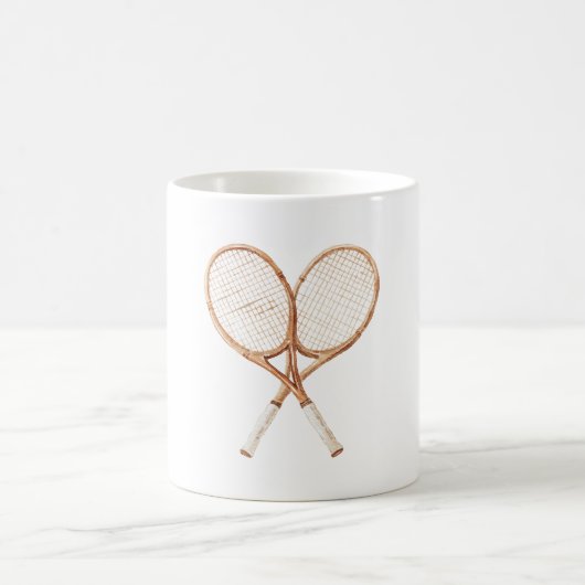 Tennisschläger Kaffeetasse (Mittel)