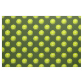Tennisschläger mit grünem Stoffgewebe Stoff (Fat Quarter (45,7 x 55,9 cm))