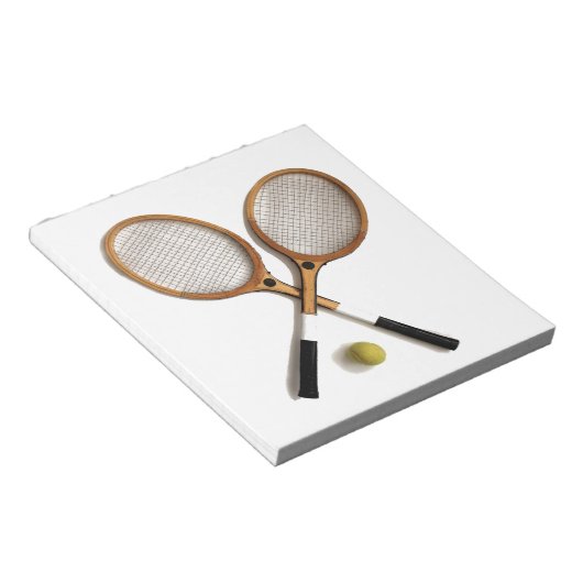 Tennisschläger , Sportarten , Ballspiele, Notizblock (angewinkelt)