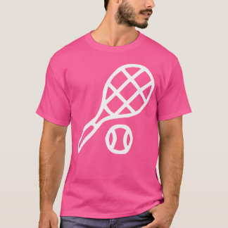 Tennisschläger T-Shirt
