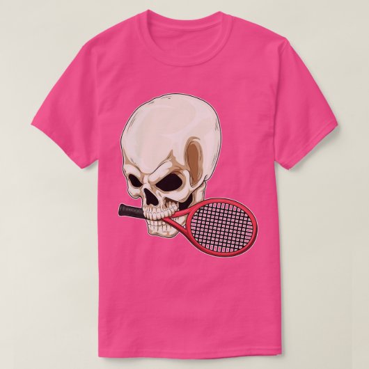 Tennisschläger T-Shirt (Design vorne)