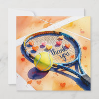 Tennisschläger und Ball mit rotem Liebe