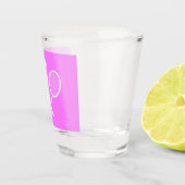 Tennisschläger und Ball Schnapsglas (Rechts)