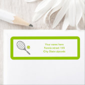 Tennisschläger- und -ballgewohnheit (Insitu)