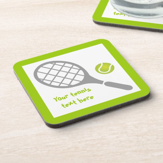 Tennisschläger Untersetzer (Linke Seite)