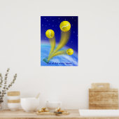 Tennissieg, personalisiert poster (Küche)