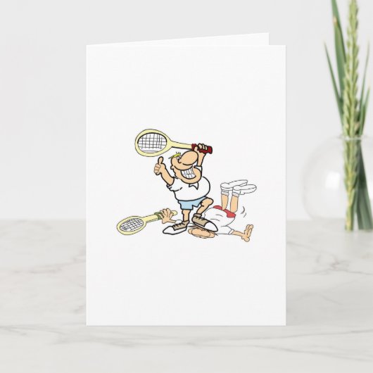 Tennissieger Karte (Vorderseite)